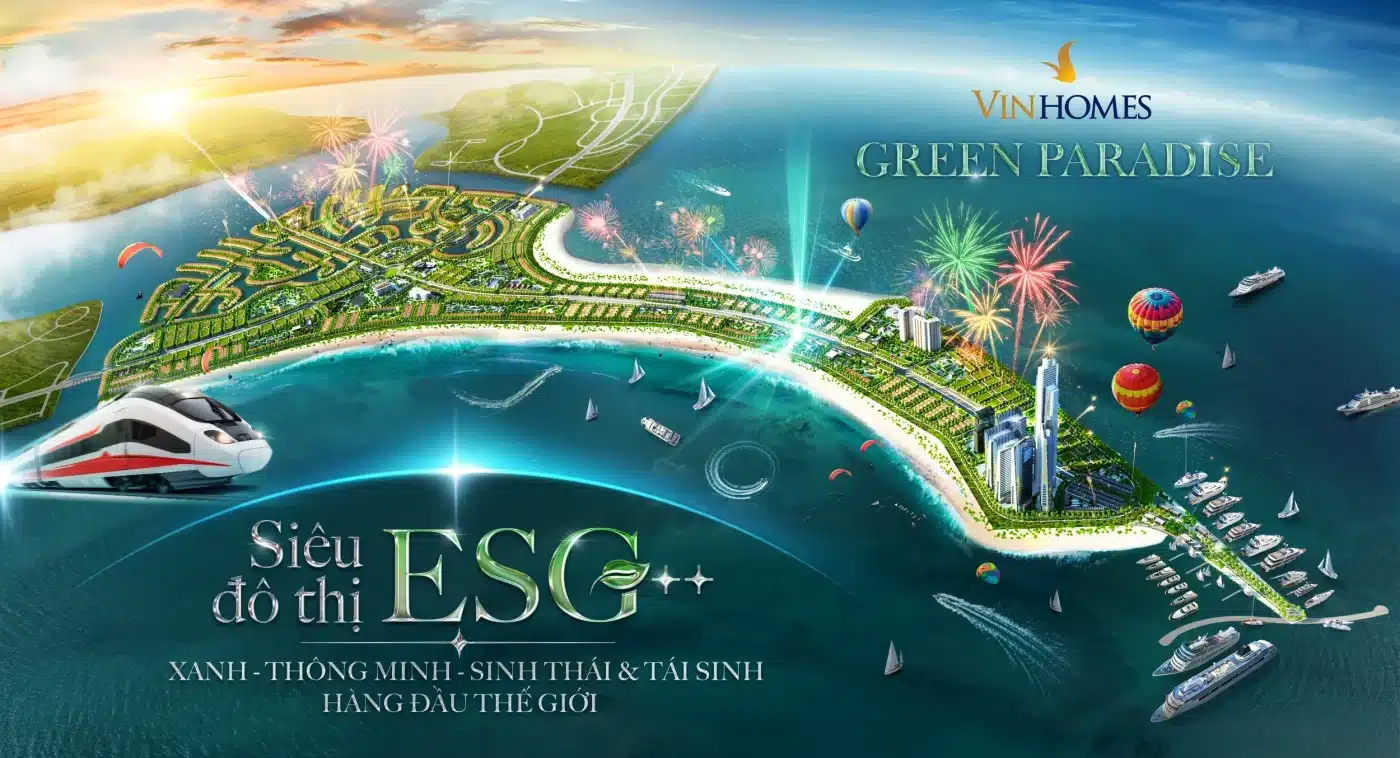 Hệ thống tiện ích nội khu nổi bật tại Vinhomes Green Paradise