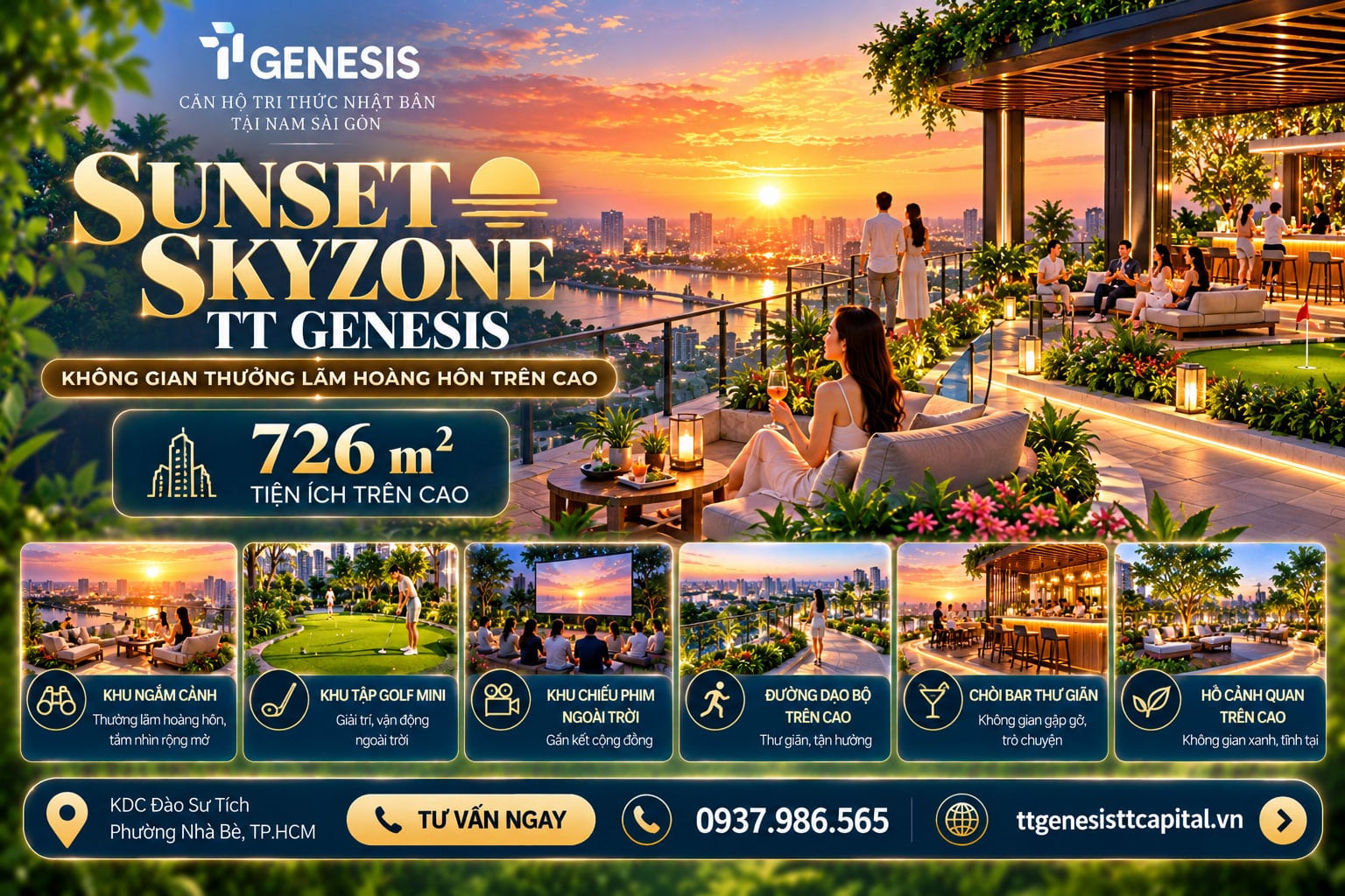 Sunset Skyzone TT Genesis